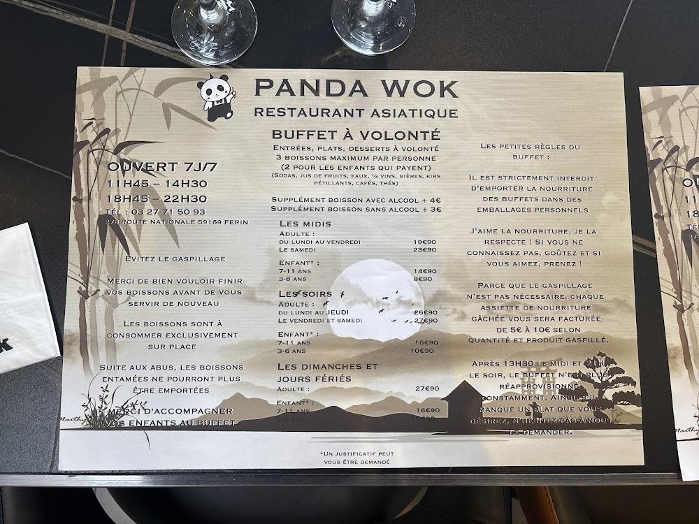 Panda Wok - Menu Image 2