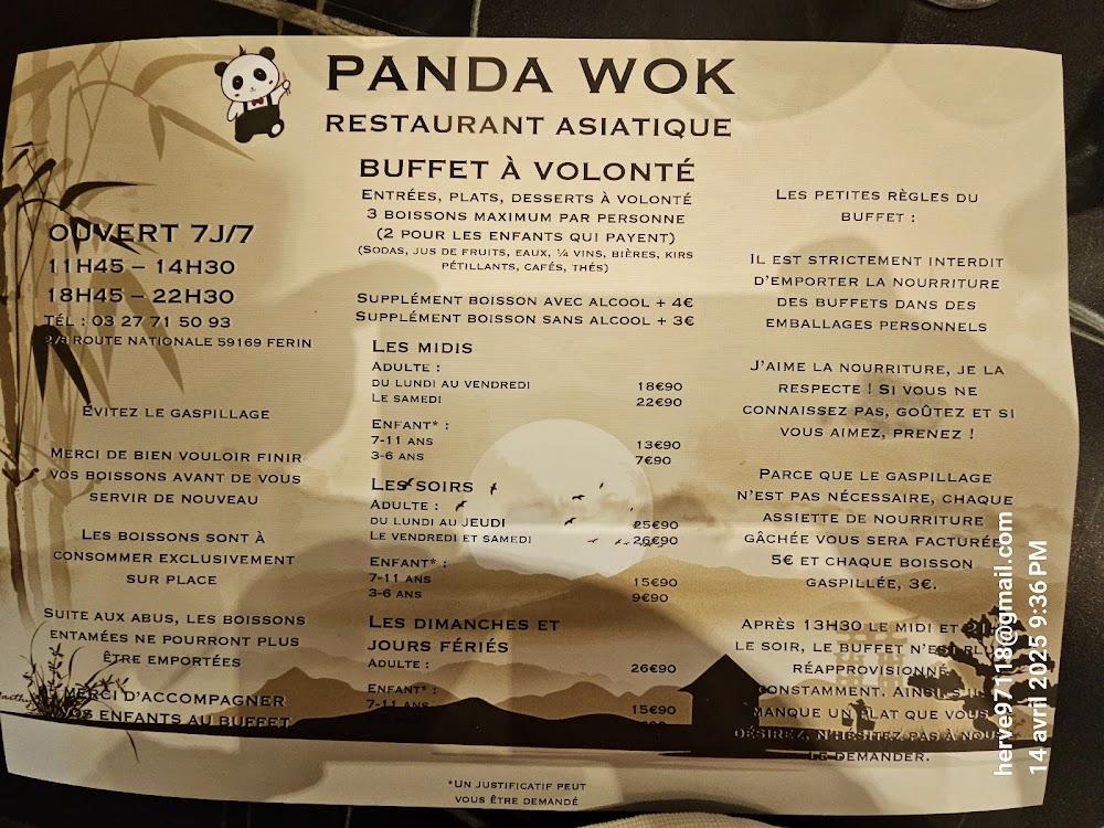 Panda Wok - Menu Image 3